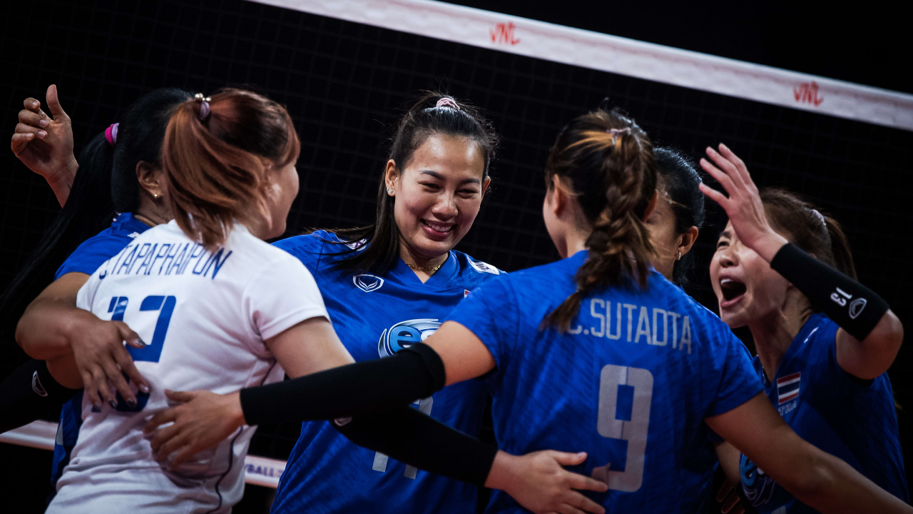 ชนะแล้ว "ลูกยางสาวไทย" ทุบ "เยอรมนี" 3-1 เซต คว้า 3 แต้มแรกในศึก VNL 2021