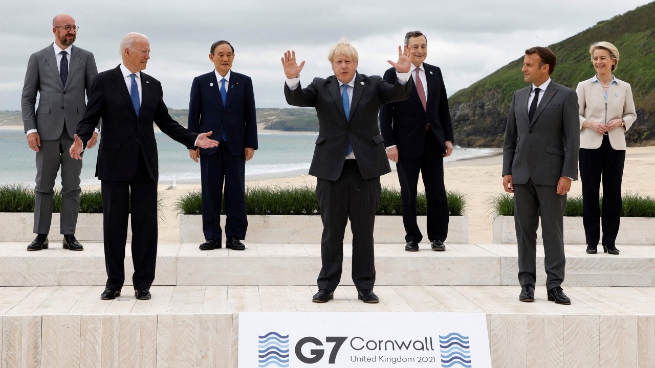 ผู้นำ G7 ออกแถลงการณ์ อัดจีนละเมิดสิทธิอุยกูร์ จี้สืบสวนต้นตอโควิด-19