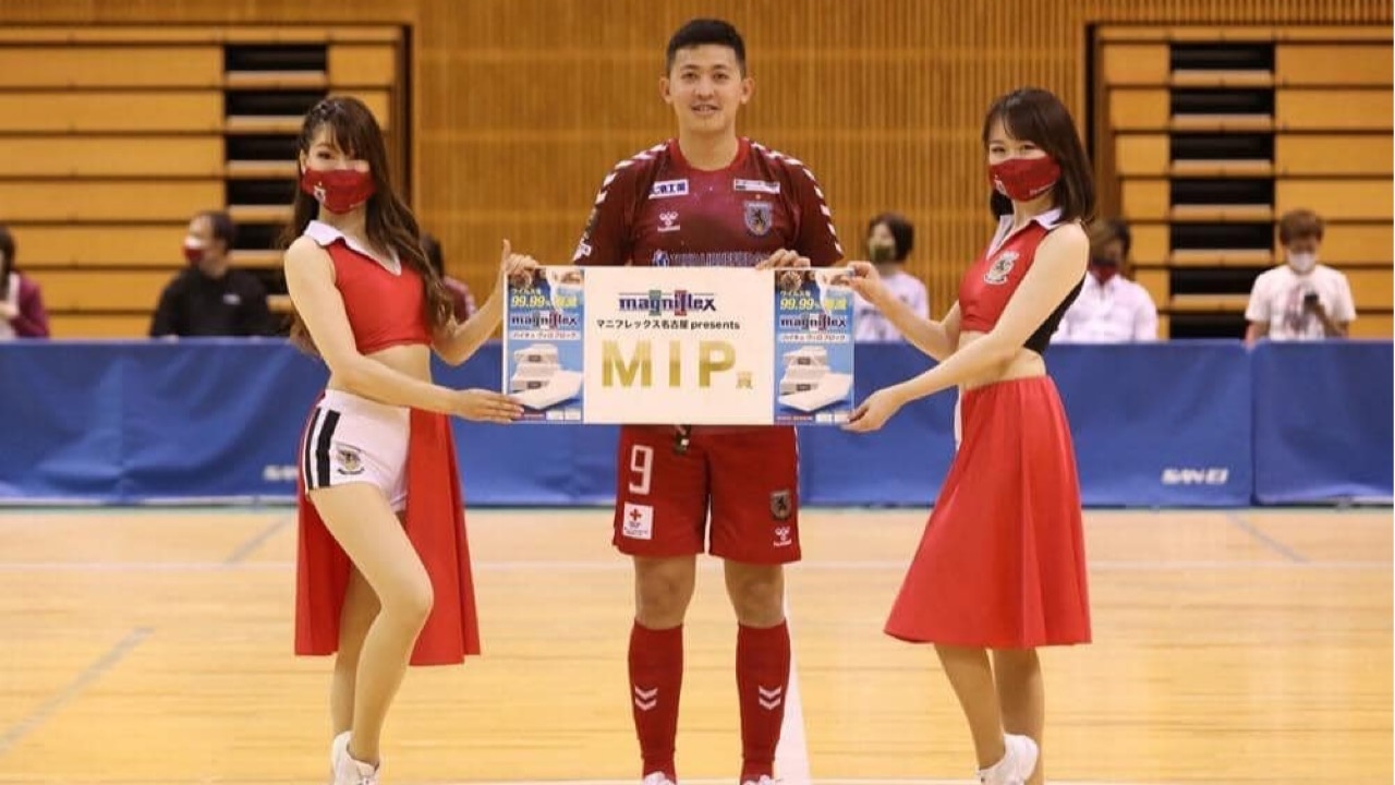 กระหึ่ม "ศุภวุฒิ" ผงาดคว้ารางวัล MVP จากการโหวตของแฟน "นาโงยาฯ"
