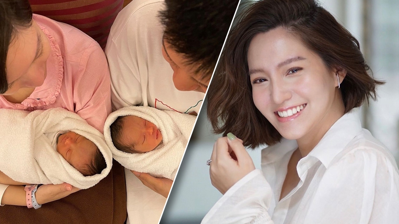 จ๊ะ จิตตาภา คลอดลูกฝาแฝดชาย-หญิง แข็งแรงปลอดภัยทั้งแม่และลูก 