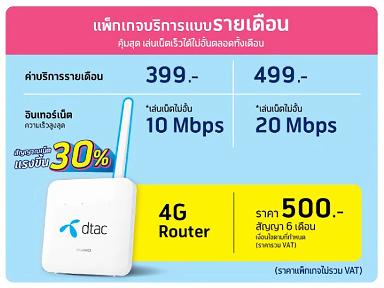 dtac@HOME อินเทอร์เน็ตบ้านแบบใหม่ แค่เสียบปลั๊ก ก็แชร์ไวไฟได้ทั้งครอบครัว
