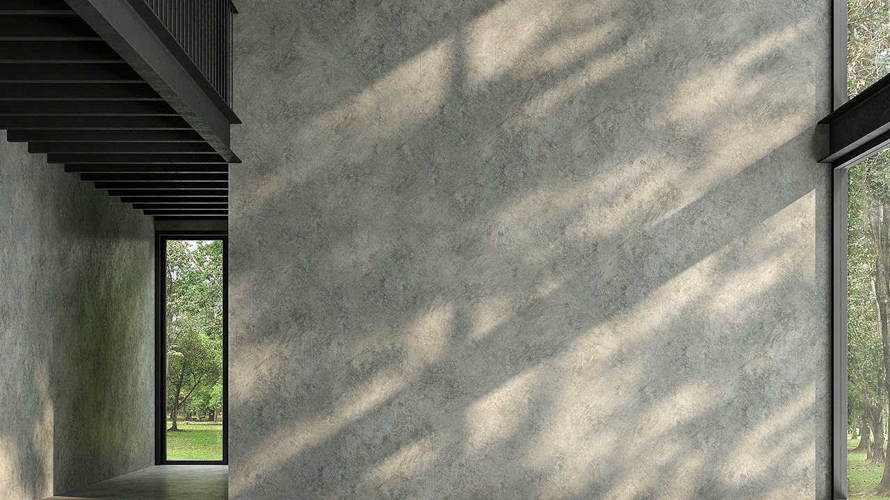 ผนังปูนเปลือยกับ 'ฮวงจุ้ย'