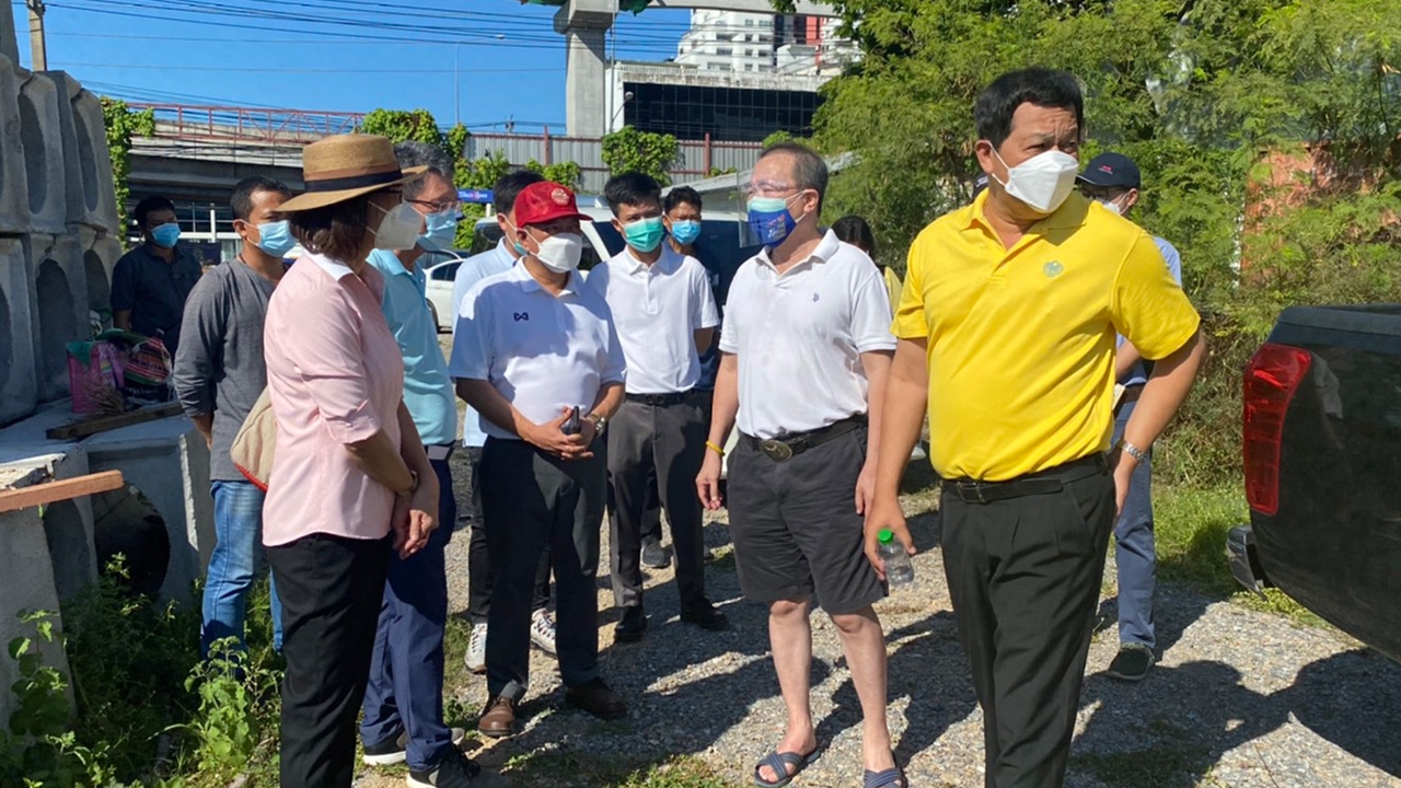 "ยุทธนา" ลงสำรวจที่ราชพัสดุ สร้าง รพ.สนามพลังแผ่นดิน 2 ช่วยผู้ป่วยโควิด