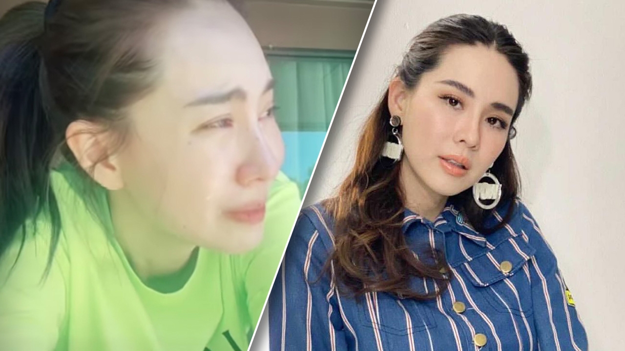 นุ้ย สุจิรา กักตัววันที่ 2 อารมณ์ดิ่ง มองหลังคาบ้านน้ำตาไหลร้องไห้คิดถึงลูก (คลิป)