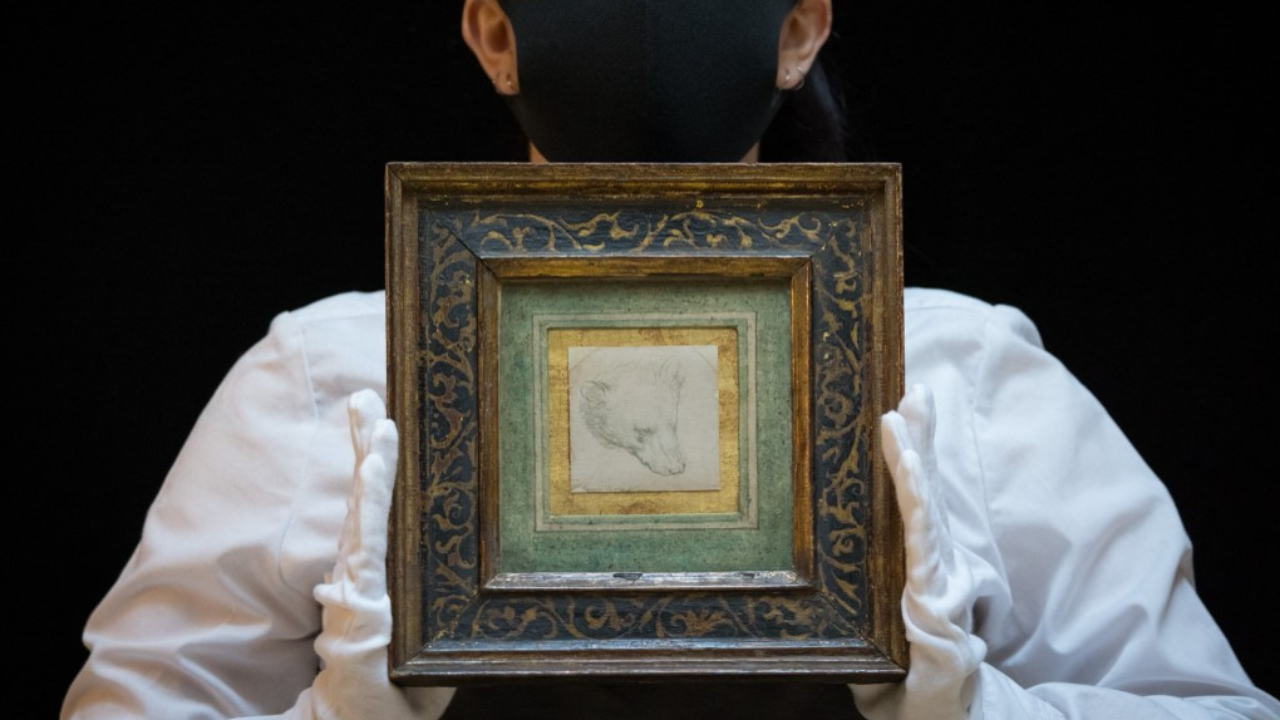 ประมูลภาพวาดผลงาน "ลีโอนาร์โด ดาวินชี" ทุบสถิติ 395 ล้านบาท