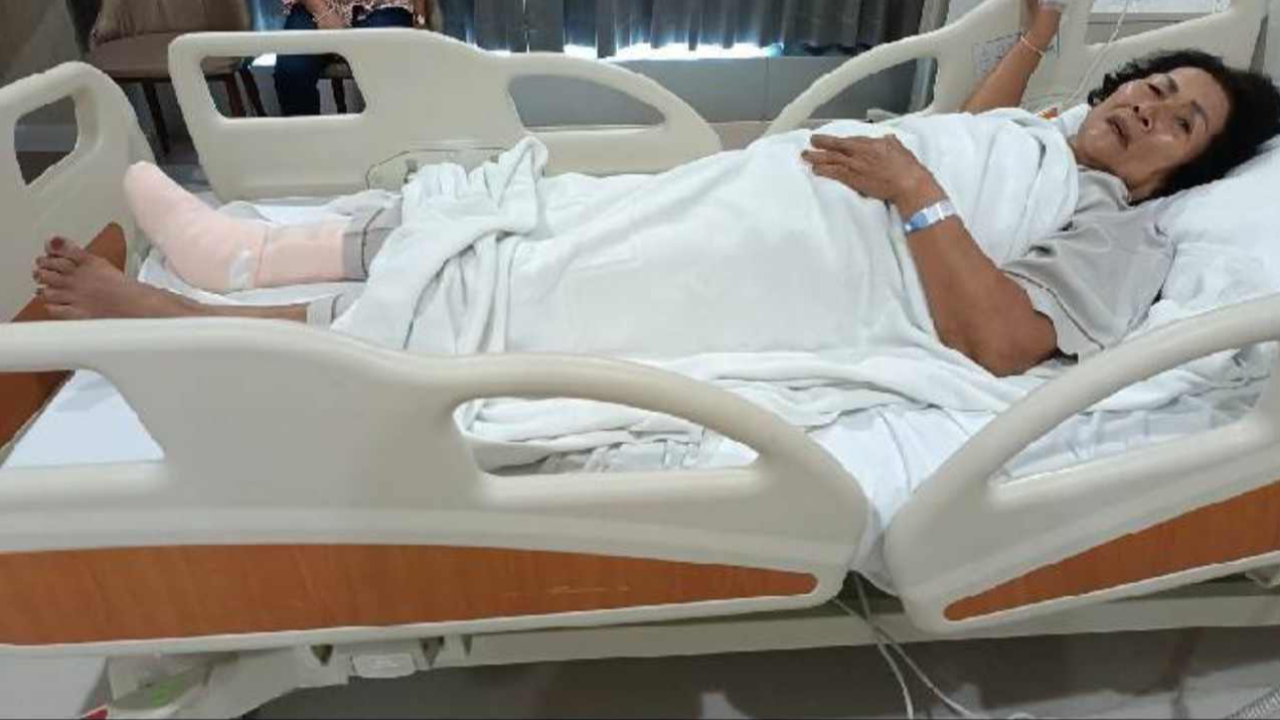 ช้างป่างายาว บุกเหยียบยาย 71 ปี คิดในใจตายแน่ แต่รอด 