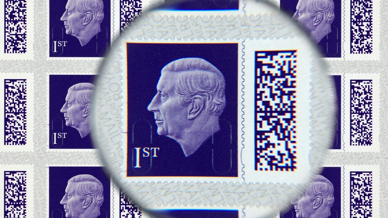 ไปรษณีย์อังกฤษเปิดตัวแสตมป์กษัตริย์ชาร์ลส์