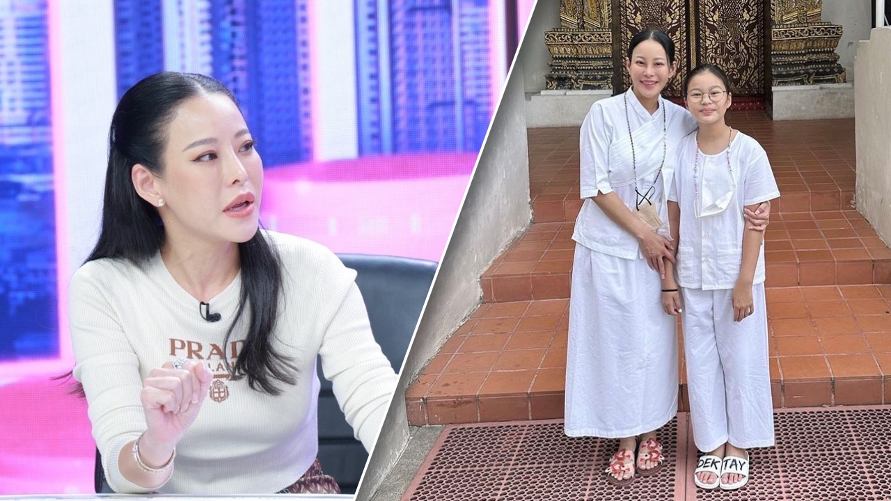 หนิง ปณิตา เคลียร์ข่าวสามีมีบ้านเล็ก รอลูกโตคิดบวชตลอดชีวิต