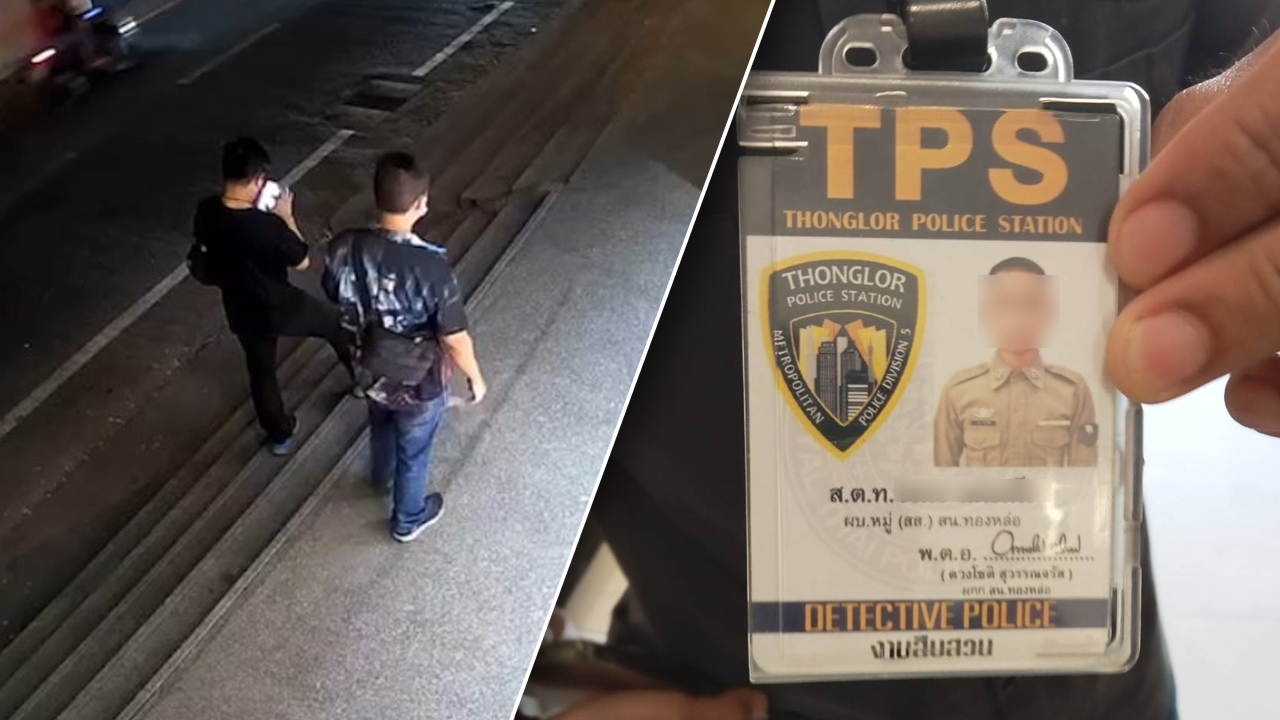 ผกก. ทองหล่อ ยันนอกเครื่องแบบ 2 นาย บุกร้านทำเล็บ "ดิว อริสรา" เป็นตำรวจจริง