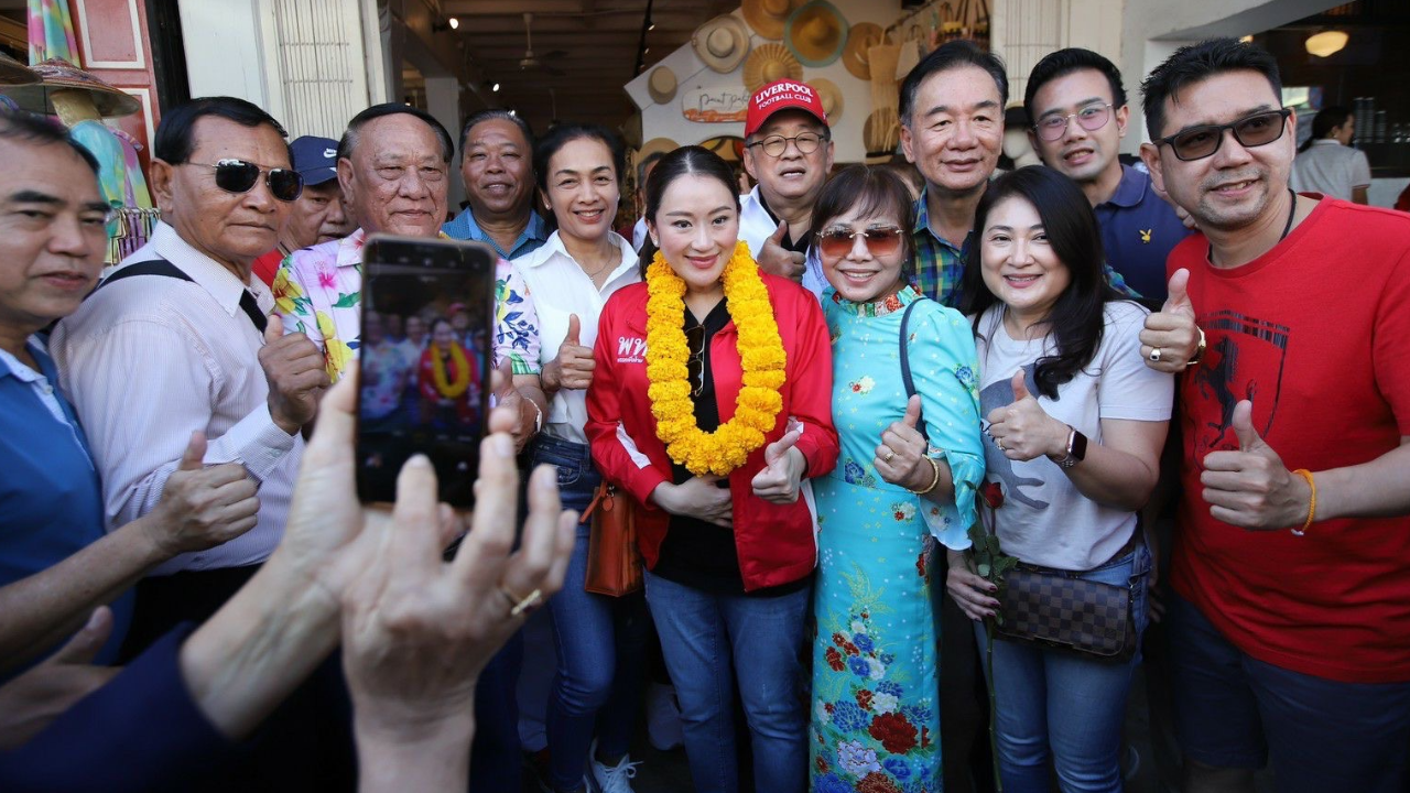 เพื่อไทย โว กระแส "เพื่อไทย" ปังมาก หลัง "อิ๊งค์" ยกทัพหาเสียง "ภูเก็ต" 