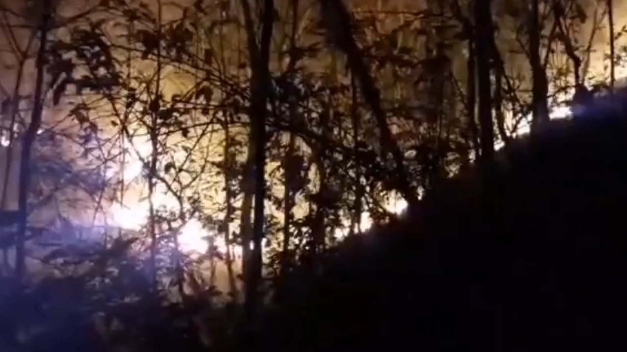 ปลัดอำเภอ นำ อส.ดับไฟป่าที่ตาก พลัดตกเขา หวิดดับ 