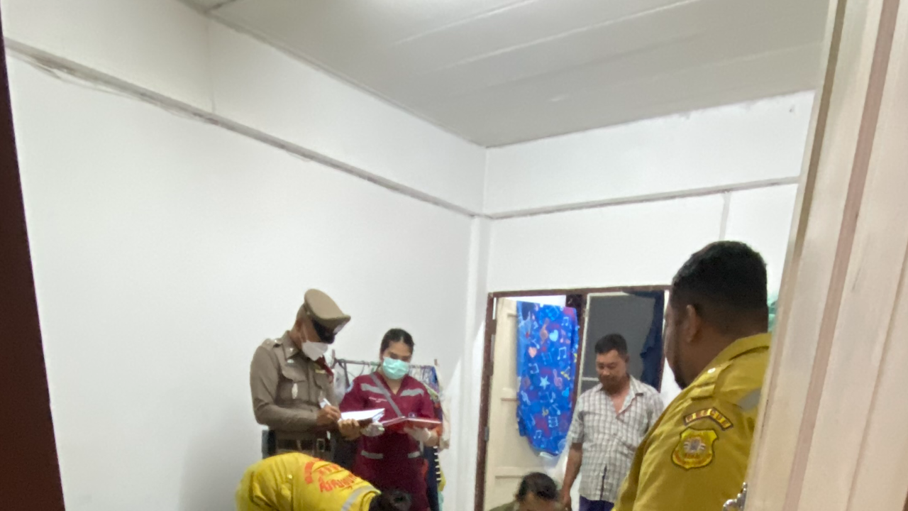 พม่าคิดสั้นดับคาห้องเช่า ที่มือถูกมัดด้วยเชือกไนลอน ตร.คาดเครียดตกงาน