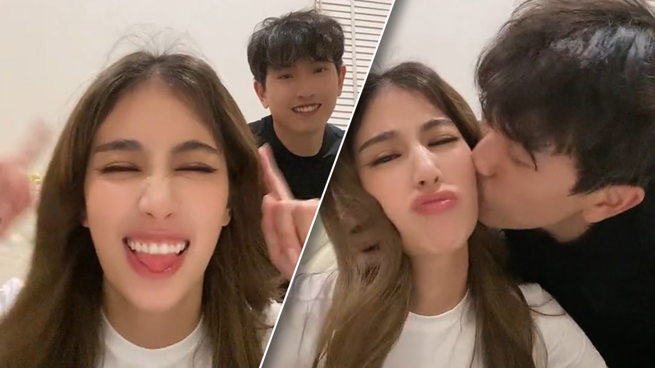 มิ้นต์ ชาลิดา โชว์เต้นน่ารักมาก ทำเอา ภูผา หมั่นเขี้ยวหอมแก้ม (คลิป)