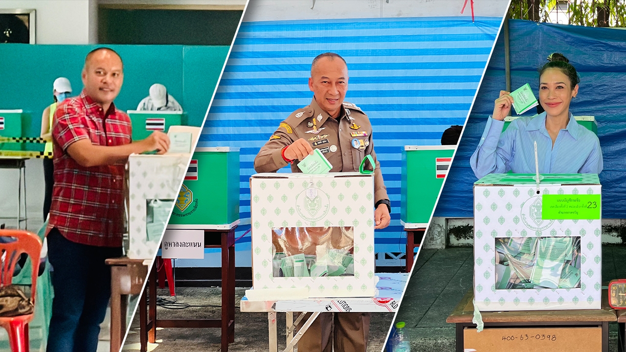 เลือกตั้ง 2566 : ชาวนนทบุรีตื่นตัว ทยอยใช้สิทธิ "รองต่อศักดิ์" ต่อคิวเข้าคูหา