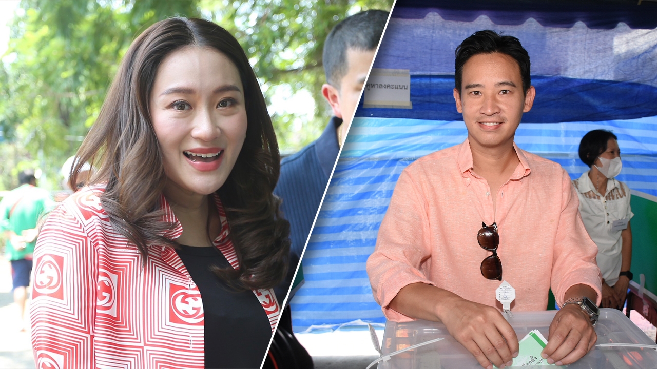 โพล ประเมิน หลังปิดหีบเลือกตั้ง 2566 "เพื่อไทย-ก้าวไกล" ทิ้ง "รทสช." สุดกู่