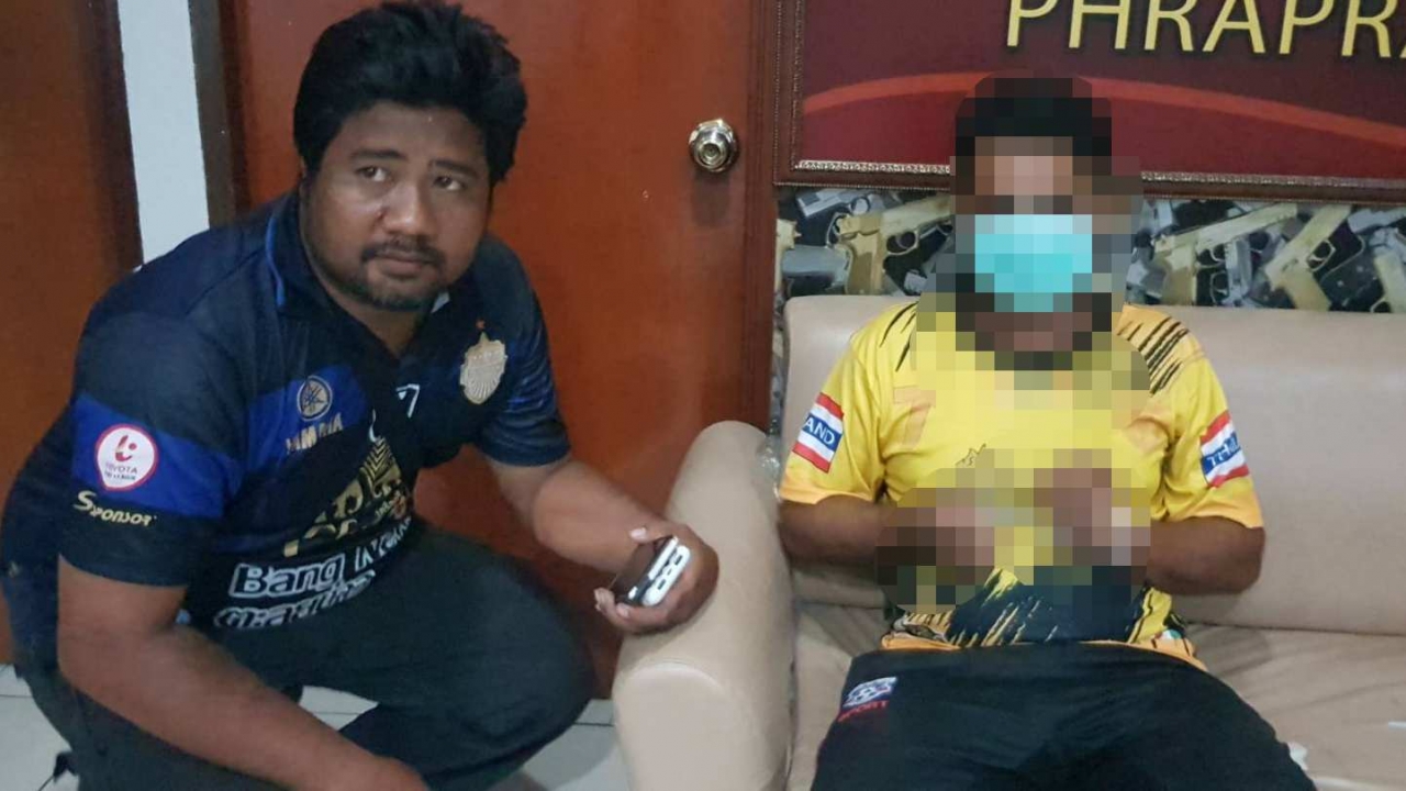 รวบแล้วหนุ่มชาวอินเดียทำอนาจารเด็ก 4 ปี ที่พระประแดง ตร.คุมตัวรอสอบปากคำ