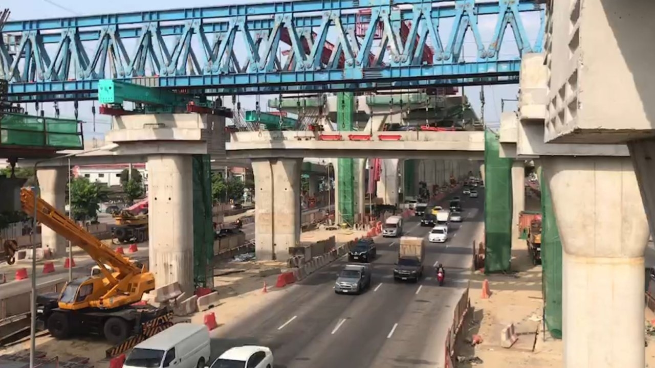 กรมสวัสดิการและคุ้มครองแรงงาน เร่งสอบปมแผ่นปูนทางด่วน ทับคนงานที่พระราม 2