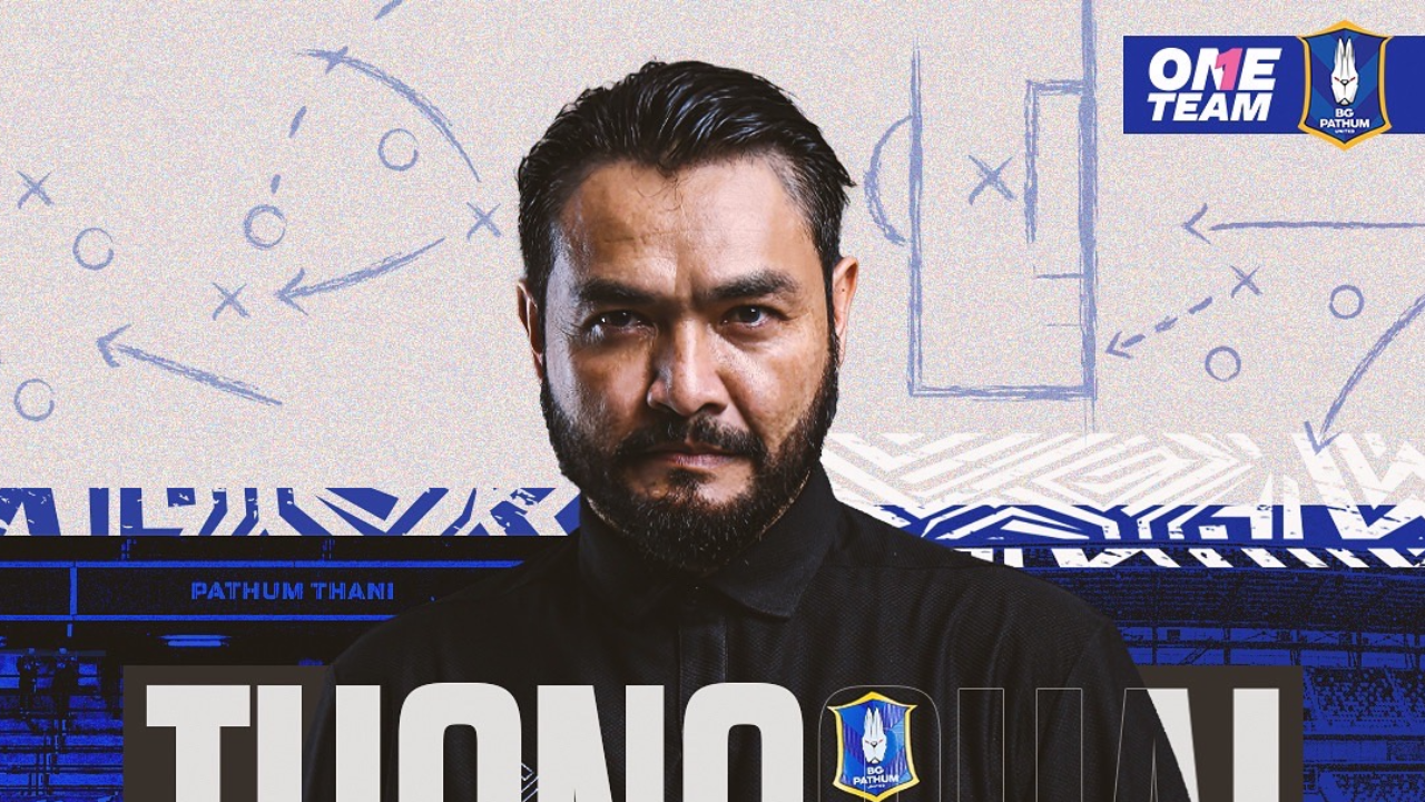 ดีกรีแชมป์สดๆ ร้อนๆ "บีจี" ตั้ง "โค้ชธง" ประเดิมคุม "ไทยลีก" นัดปิด - "ลีกคัพ" นัดชิง