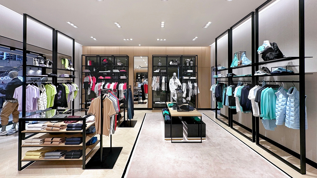 BOSS STORE สะท้อนความหรูหรามีระดับ