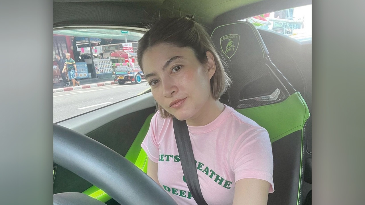 ขับลัมโบร์กินีก็ไม่รอด มาร์กี้ ราศรี ถูกตำรวจจับ ขณะจับโทรศัพท์ตอนติดไฟแดง