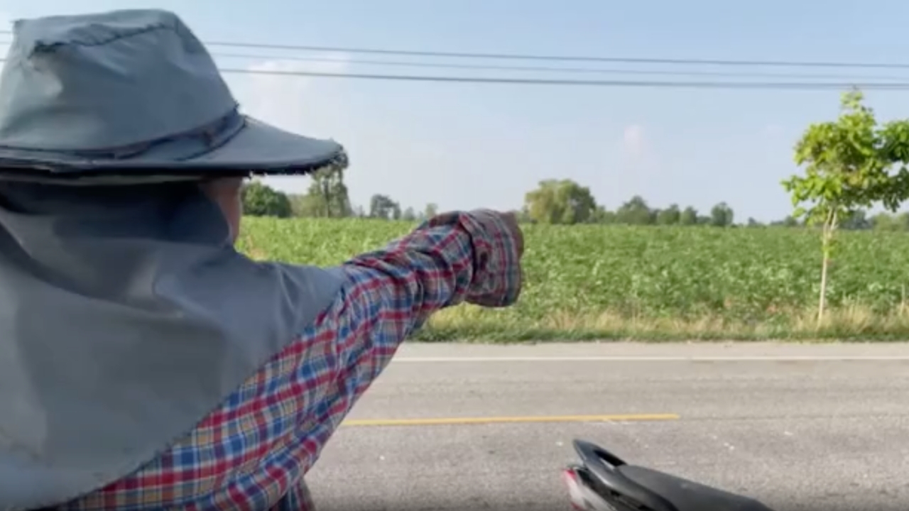 โจรทำร้ายยาย บีบคอ มัดขา ชิงเงินอุกอาจกลางไร่มันสำปะหลัง ได้ไป 50 บาท