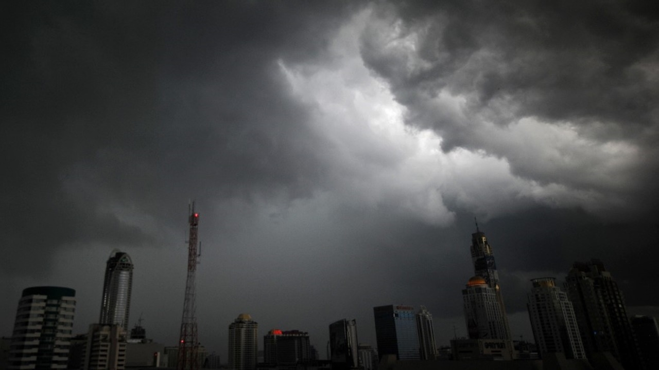 สภาพอากาศวันนี้ ไทยตอนบนมีพายุฤดูร้อน เกิดฝนฟ้าคะนอง-ลูกเห็บตก