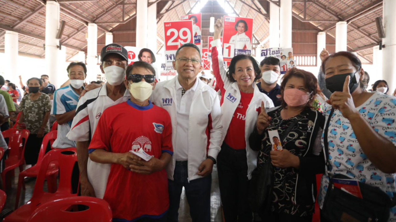 เลือกตั้ง 66 : "สมศักดิ์" โชว์ พท.คะแนนเกินครึ่ง ชี้เหนือล่างนำเท่าตัว