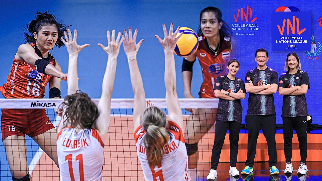 พร้อมล้มยักษ์! สาวไทยตบเนชันส์ลีก