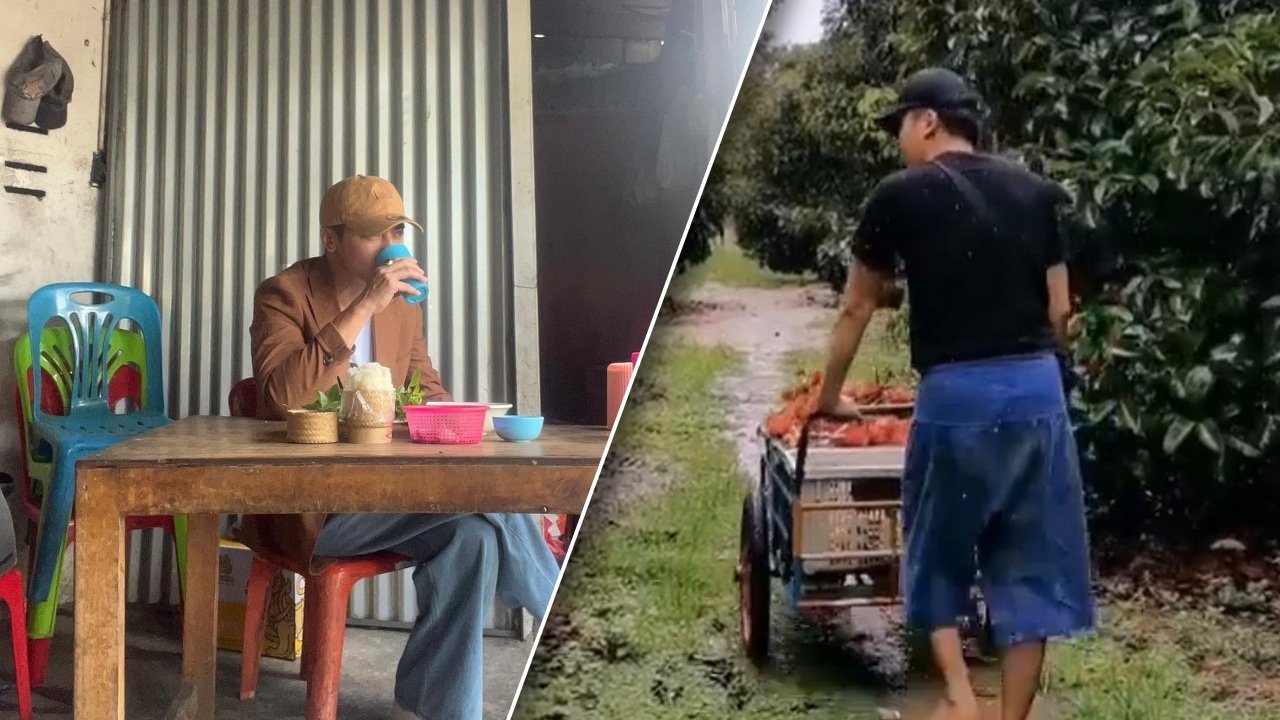 ส่องชีวิต โก โกสินทร์ หลังภาพนั่งขายของถูกเเชร์สนั่น ไม่ติดหรูเป็นคนบ้านๆ