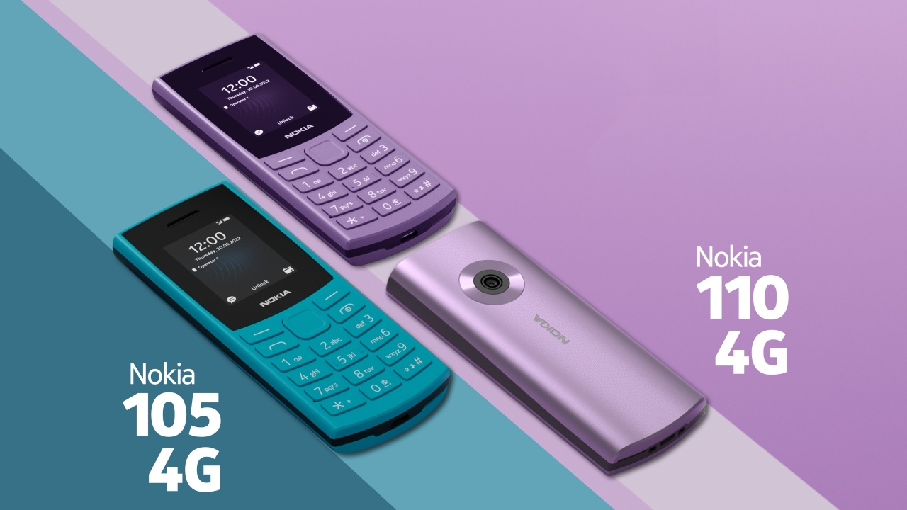 Nokia ปลุกกระแสฟีเจอร์โฟน เปิดตัว Nokia 110 4G และ Nokia 105 4G บุกตลาดประเทศไทย