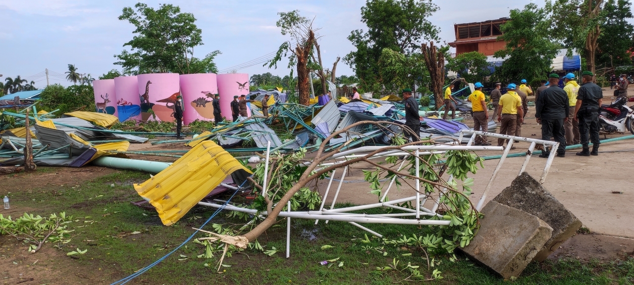 สั่งปิดโรงเรียนวัดเนินปอ 1 วัน เหตุหลังคาโดมพังทับเด็ก ผอ.ยันเป็นเหตุสุดวิสัย