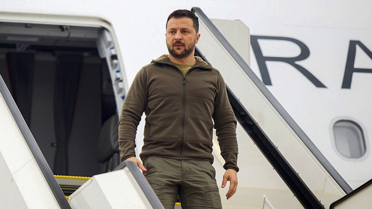 เซเลนสกีทำเซอร์ไพรซ์ โผล่ประชุม G7 หลังสหรัฐฯ ไฟเขียวมอบ F-16