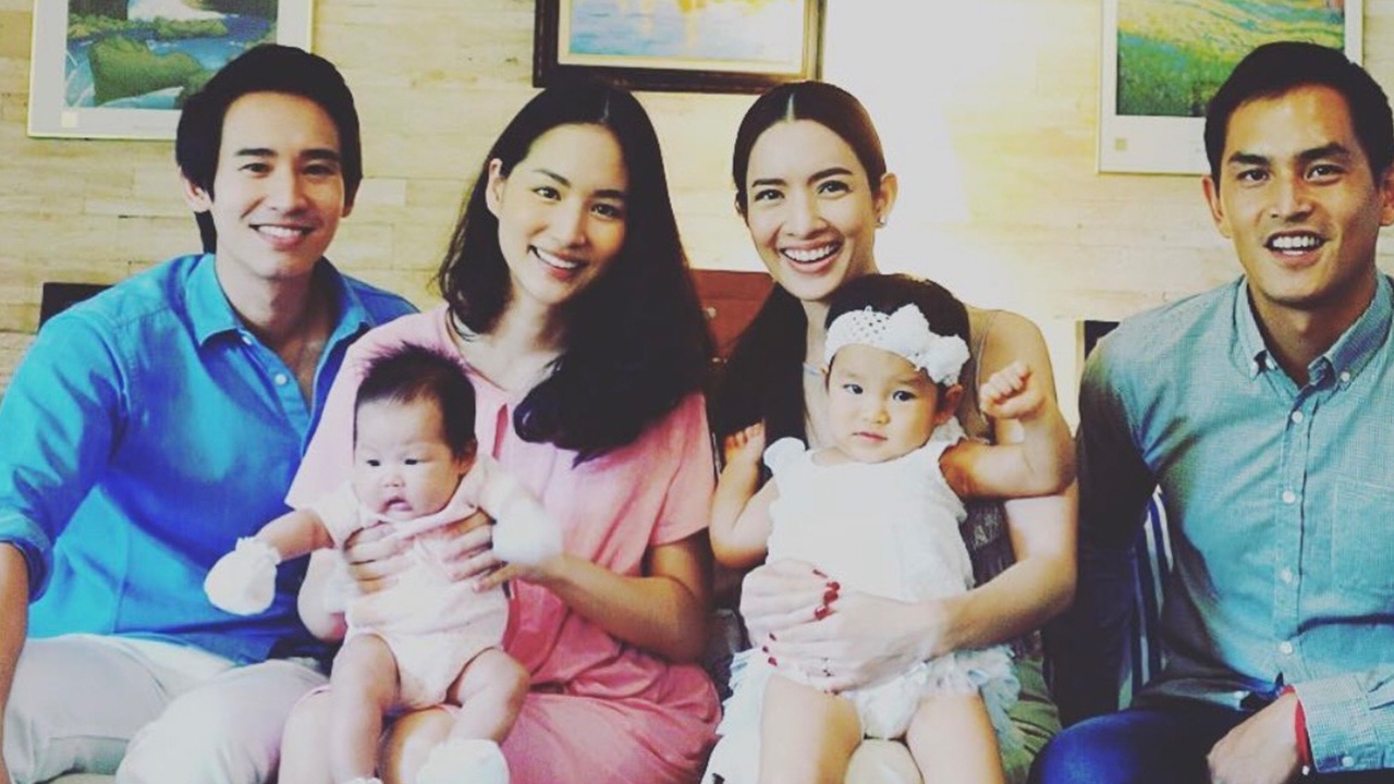 มิตรภาพแสนยาวนาน แอฟ-ทิม พร้อมโมเมนต์น่ารัก อุ้มน้องปีใหม่ตั้งแต่แรกเกิด