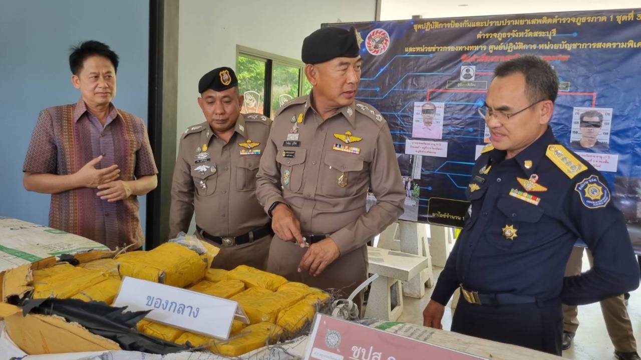 ตร.สระบุรีจับยาไอซ์ 600 กก. กว่า 40 ล้าน แอบขนช่วง จนท.ดูแลหีบบัตรเลือกตั้ง