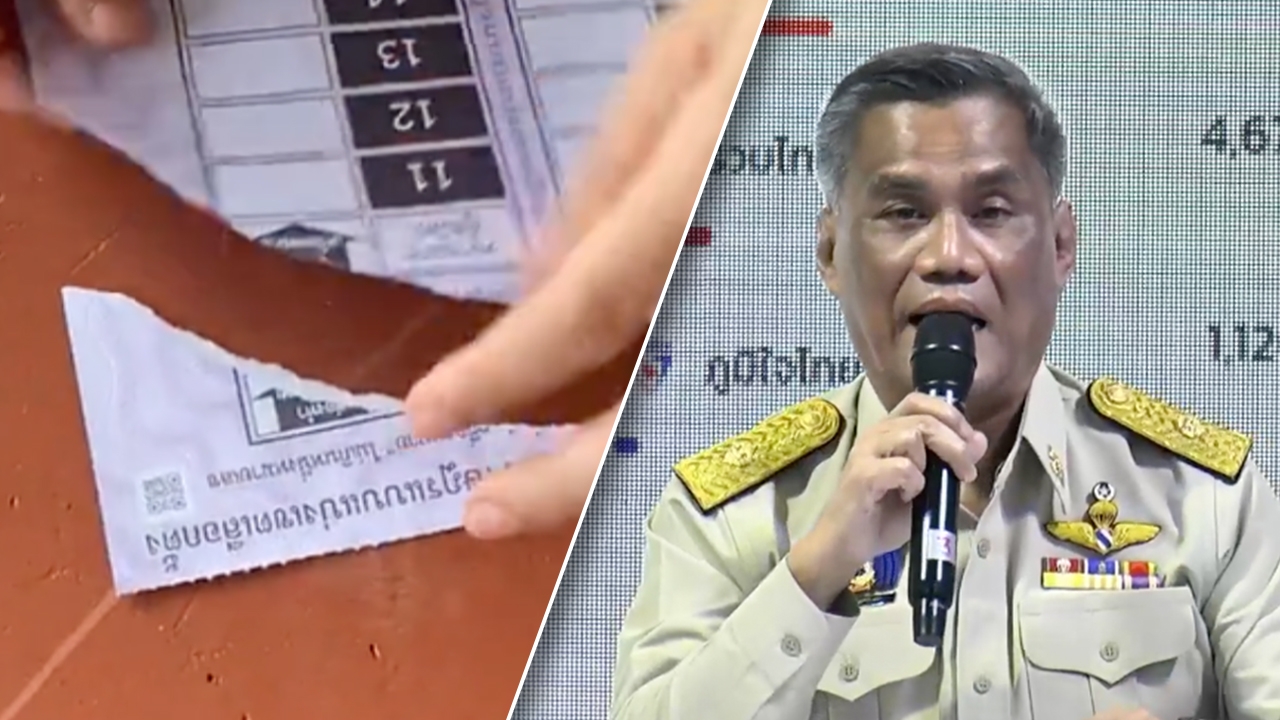 เลือกตั้ง 2566 : กกต. แจงปมเจ้าหน้าที่ฉีกบัตรเลือกตั้งขาด การวินิจฉัยขึ้นอยู่กับ กปน.