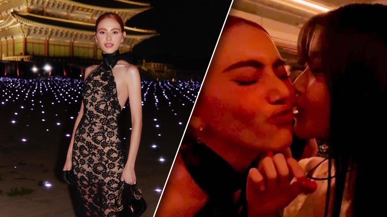 ใหม่ ดาวิกา เขินไม่ไหว! ถูก ไอยู จุ๊บแก้ม ทำเอากรี๊ดสลบ 