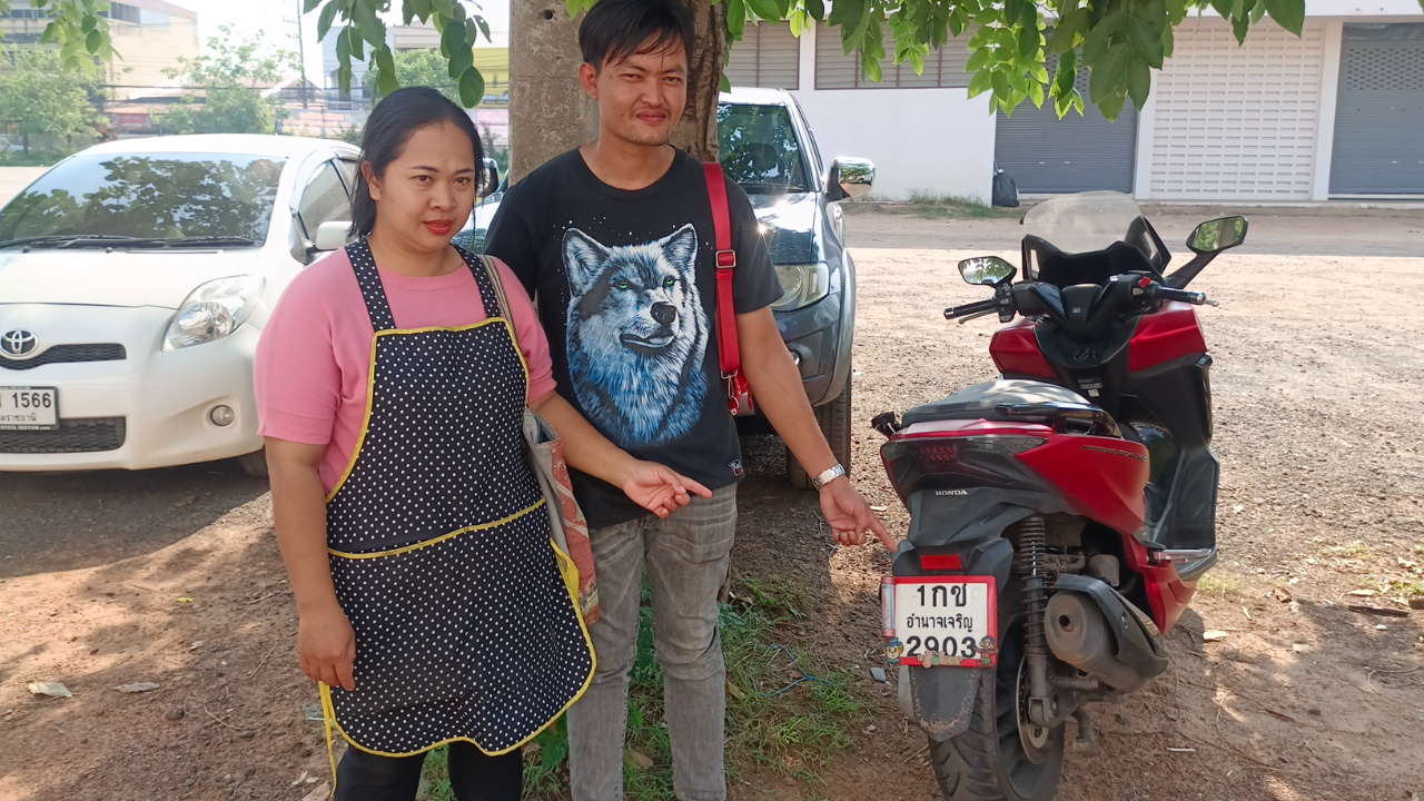 พ่อค้าปลาทู กว้านซื้อเลขทะเบียนรถมอเตอร์ไซค์ ได้โชคใหญ่รับ 6 ล้าน 
