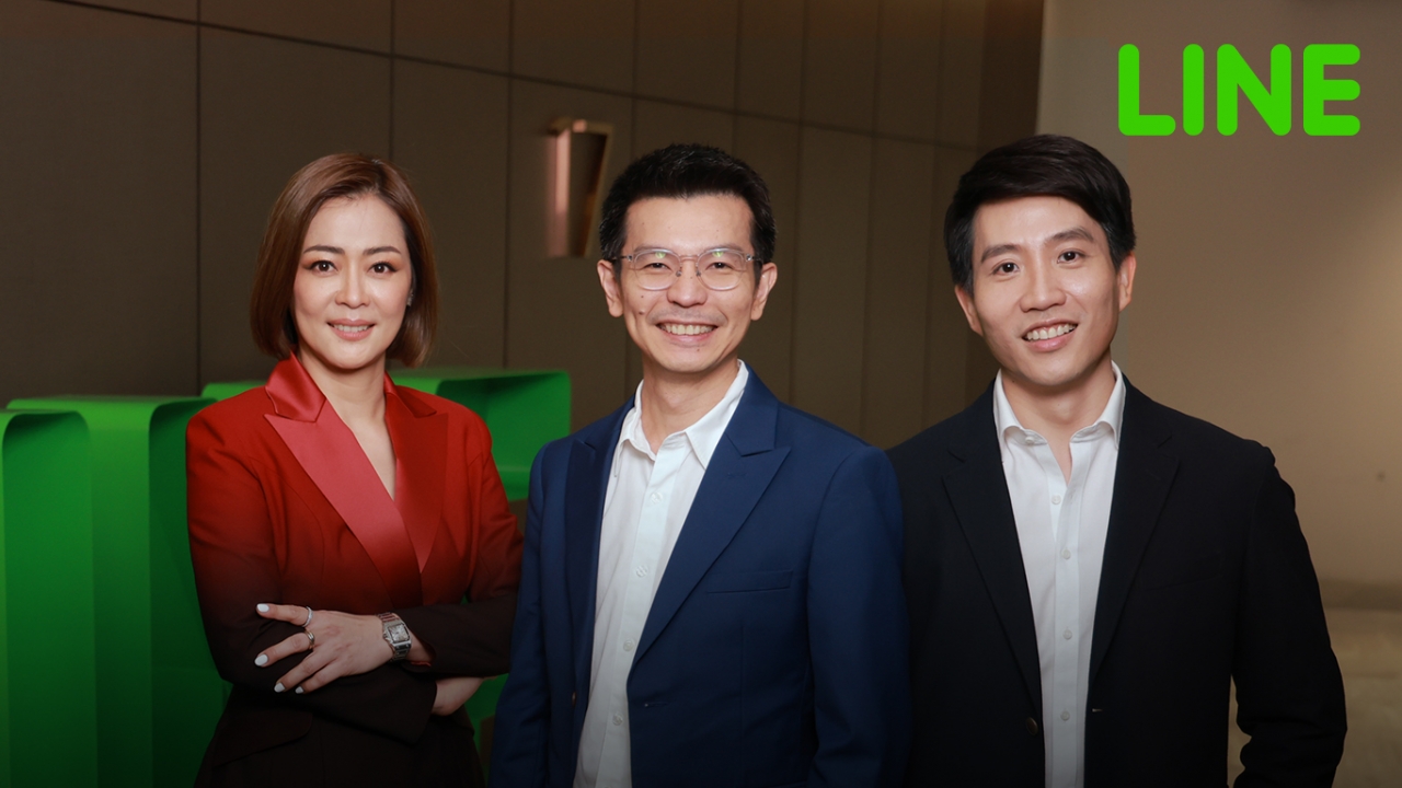 LINE ประเทศไทย จัดทัพใหม่ ตั้ง 3 ผู้บริหารระดับสูง รับการเติบโตด้านดิจิทัลในประเทศไทย