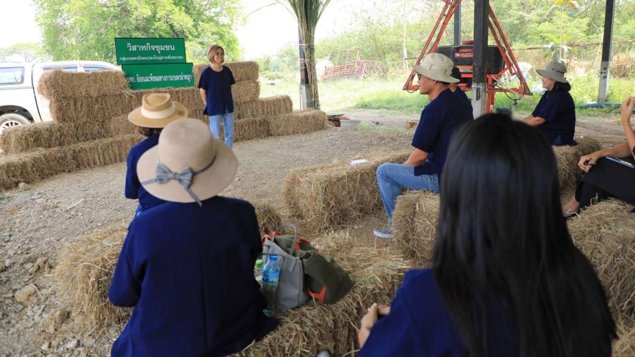 เกษตร จ.สระบุรี หนุนแปลงใหญ่ นำเทคโนโลยีระบบผลิตร่วมใจหยุดเผา 
