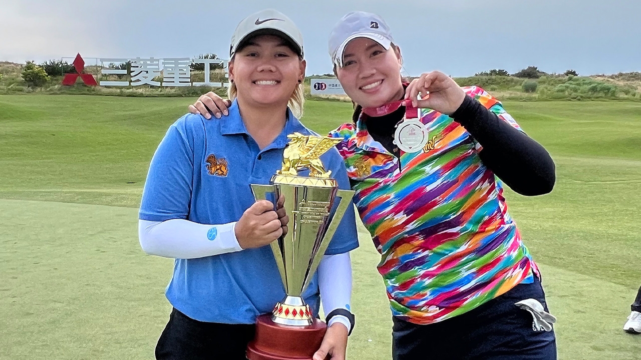 เฌอมาลย์ ซิวแชมป์สวิงอาชีพ ไชน่าแอลพีจีเอฯ ที่ประเทศจีน