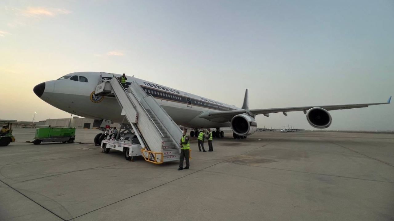 เครื่องบินกองทัพอากาศถึงซาอุฯ แล้ว รอรับคนไทยที่อพยพจากซูดานกลับประเทศ