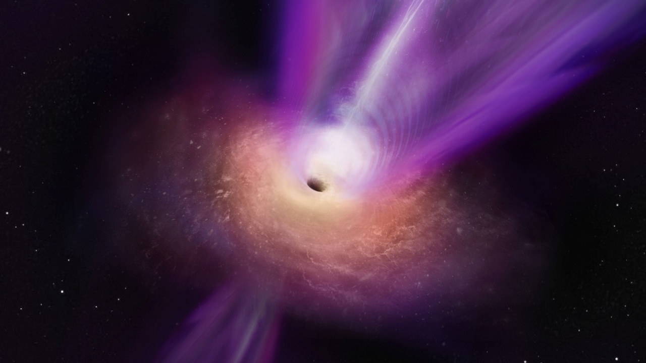 สุดตะลึง เผยภาพใหม่ หลุมดำมวลยิ่งยวดปล่อย ‘ลำอนุภาค’ ครั้งแรก 