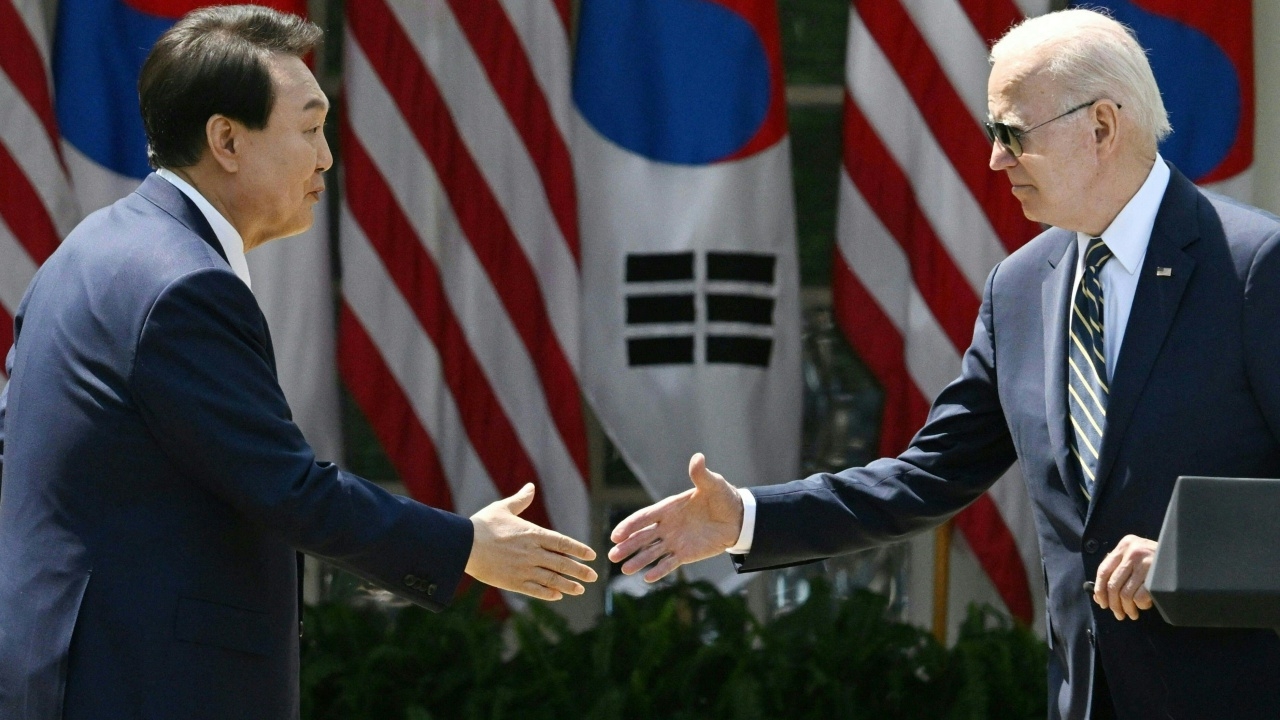 สหรัฐฯ-เกาหลีใต้ ลงนามข้อตกลงอาวุธนิวเคลียร์ ต่อต้านภัยคุกคามเกาหลีเหนือ