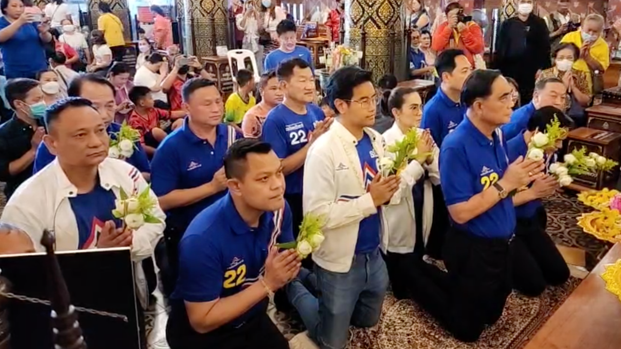 เลือกตั้ง 66 “บิ๊กตู่” ไม่เหนื่อยหาเสียง ถึงพิษณุโลกเข้าสักการะพระพุทธชินราช