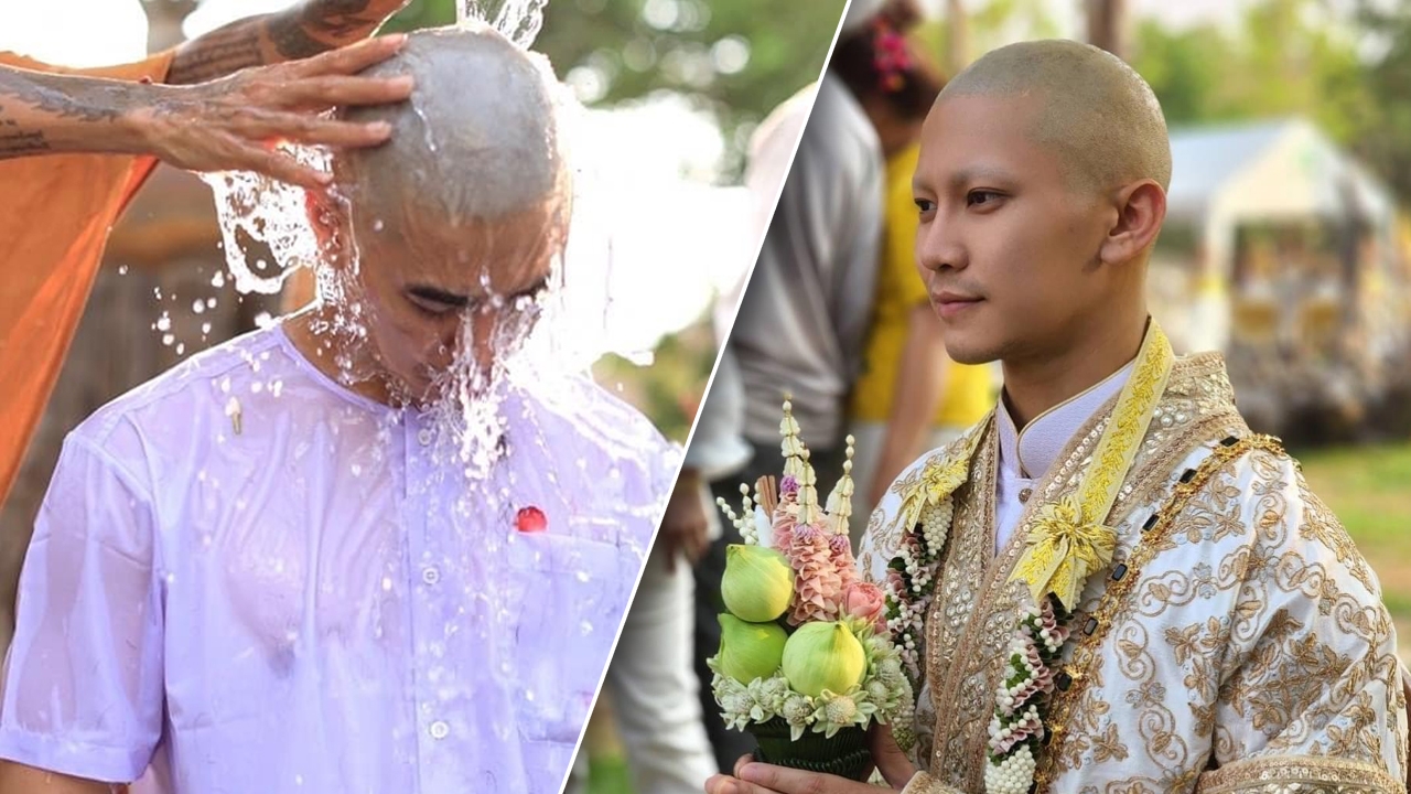 อนุโมทนาบุญ พระเอกดัง ยูโร ยศวรรธน์ ขอละทางโลกบวชแล้ววันนี้