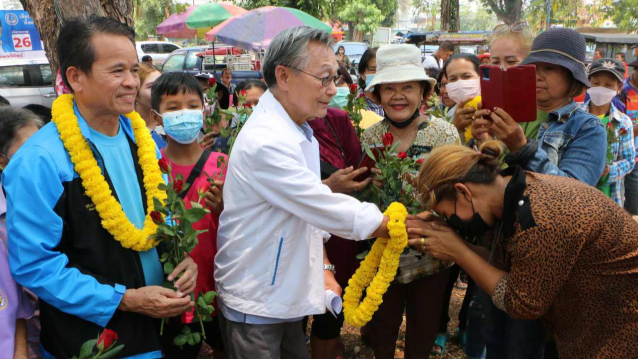 เลือกตั้ง 66 : ประธานชวน เดินสายหาเสียงกำแพงเพชร เผยที่นี่ ปชป.เคยรุ่งเรือง