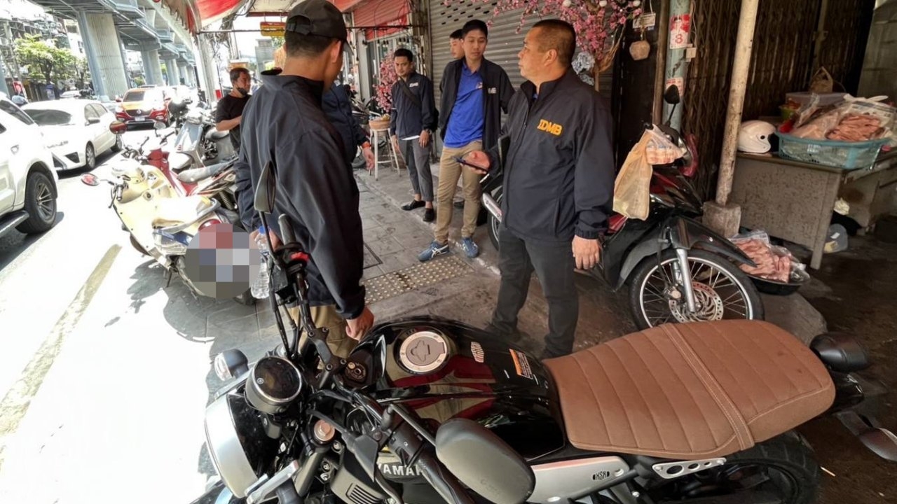 สืบนครบาลตามแกะรอย 2 เดือน รวบเสี่ยโอภาส เตาปูน จ้างดาวน์ จยย. ส่งออกนอก