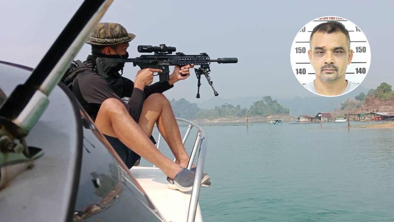 จนท. เร่งกดดัน ด.ต. มอบตัว พบเบาะแสแถวอ่างเขื่อนเชี่ยวหลาน ศาลออก 3 หมายจับ