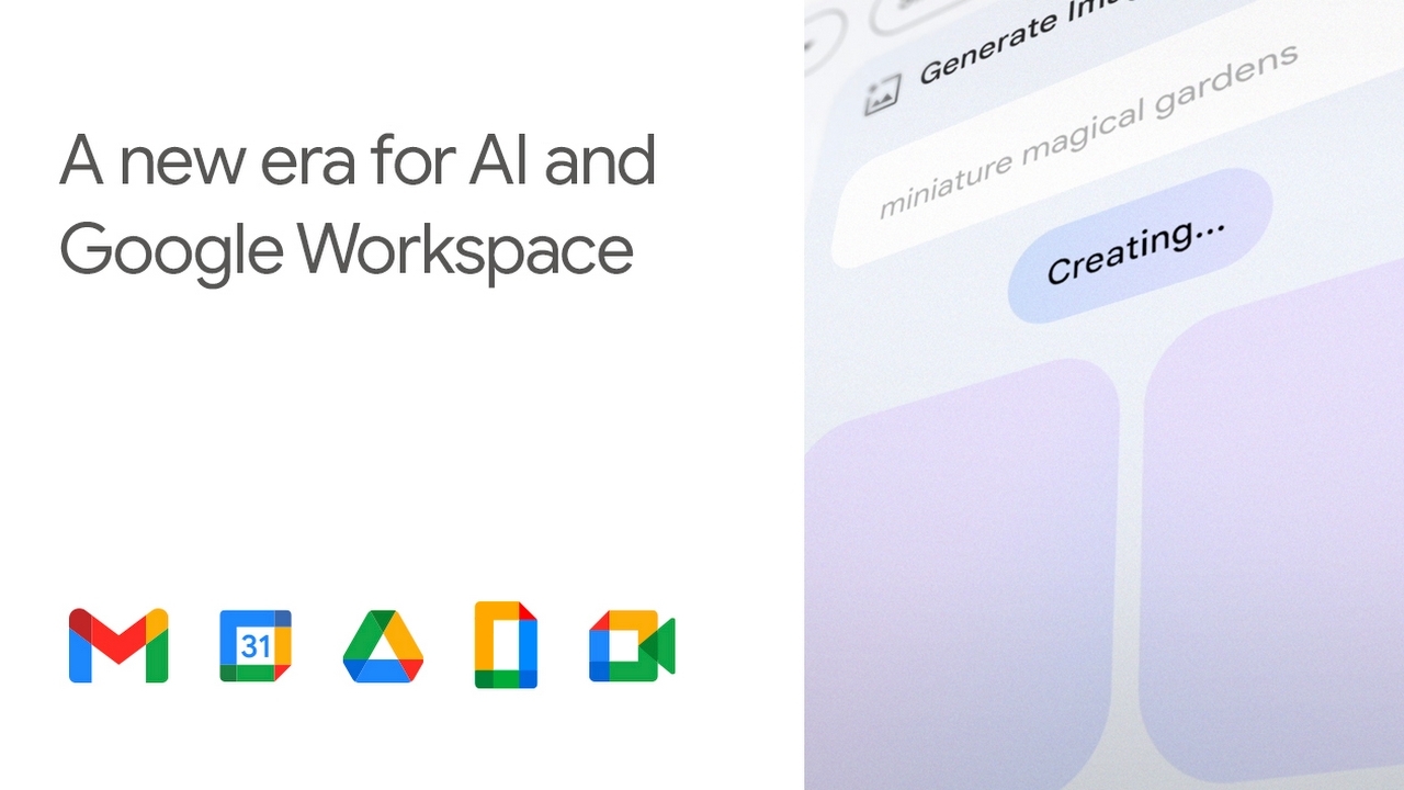 Google นำโมเดล Generative AI มาให้บริการบน Gmail และ Google Docs