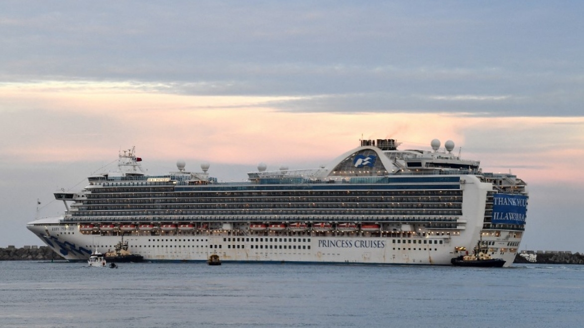 โกลาหล ผู้โดยสาร-ลูกเรือ กว่า 300 คน ป่วยปริศนา บนเรือสำราญ Ruby Princess